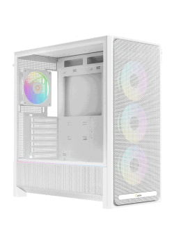 Корпус ПК без блока питания/ Case Ocypus Delta C70 WH ARGB, Midi-Tower, TG, 4x120mm ARGB, 2xUSB-A 3.0 + 1xUSB-C 3.1, E-ATX, ATX, mATX, mITX White