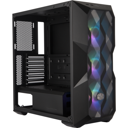 Корпус без блока питания/ Cooler Master MasterBox TD500 MESH, USB3.0x2, 3x120 ARGB Fan, Black, ATX, w/o PSU