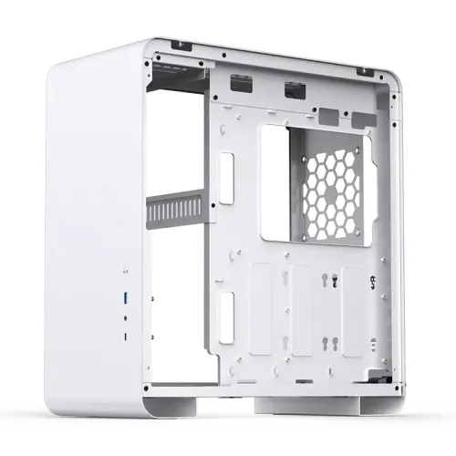 Корпус без блока питания/ Case JONSBO U4 PRO MESH, Midi-Tower, no fan, 1xUSB-A 3.2 + 1xUSB-C 3.2, ATX, mATX, mITX White