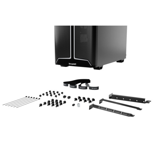 Корпус ПК без блока питания/ Case be quiet! PURE BASE 501 DX, Midi-Tower, TG, 3x140mm, 2xUSB-A 3.2, 1xUSB 3.2 Type-C, ATX, mATX, mITX Black