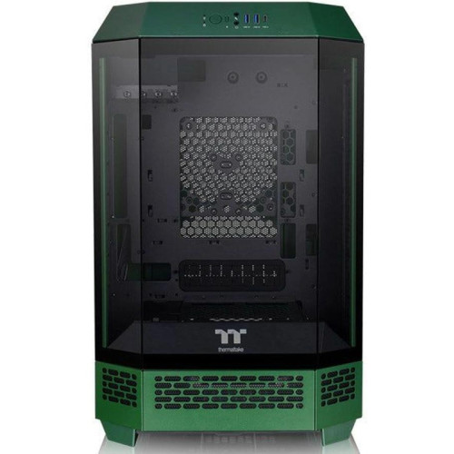 Корпус Thermaltake The Tower 300 Racing Green зеленый mATX 8x120mm 6x140mm 2xUSB3.0 audio bott PSU [CA-1Y4-00SCWN-00]