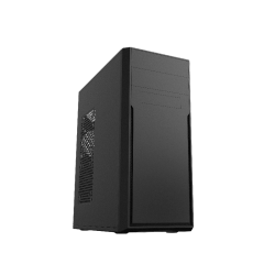 Корпус c блоком питания 450 Ватт/ Case Foxline FL-302-FZ450-U32 ATX case, black, w/PSU 450W 8cm, w/2xUSB2.0+2xUSB3.0, w/pwr cord, w/o FAN