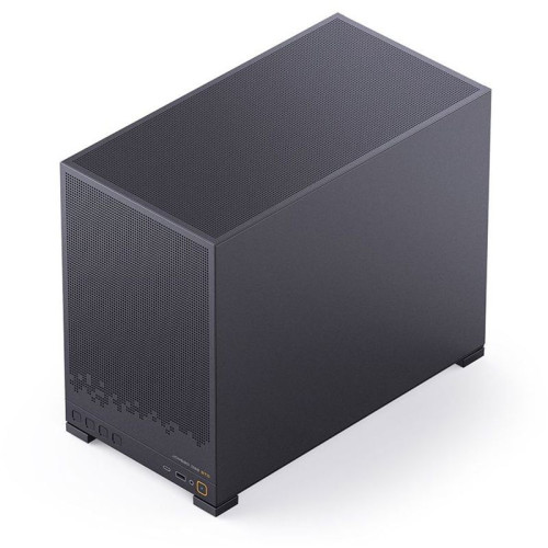 Корпус без блока питания/ Jonsbo D32 STD BLACK, Mini-Tower, no fans, mATX, mITX, 1xUSB3.2 Gen1 Type-A, 1xUSB3.2 Gen 2 Type-C, 1xAUDIO, 1xMIC