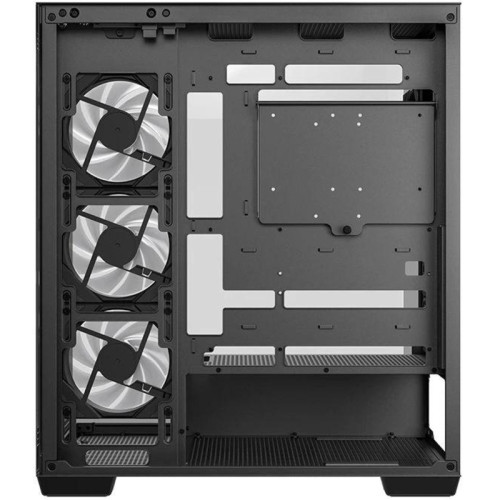 Корпус Deepcool CG580 4F черный без БП ATX 6x120mm 3x140mm 2xUSB3.0 audio bott PSU