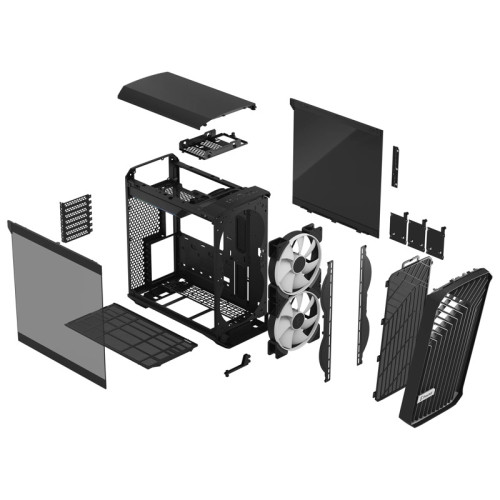 Корпус ПК без блока питания/ Fractal Design Torrent Compact