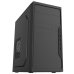 Корпус с блоком питания 500Вт./ Case Foxline FL-733R, mATX, 2x5.25EXT, 2x3.5EXT, 5x3.5INT, 2xUSB3.0, 2xUSB2.0, HDA, w/o FAN, w/500W ATX PSU, w/1.2m EU pwr cord