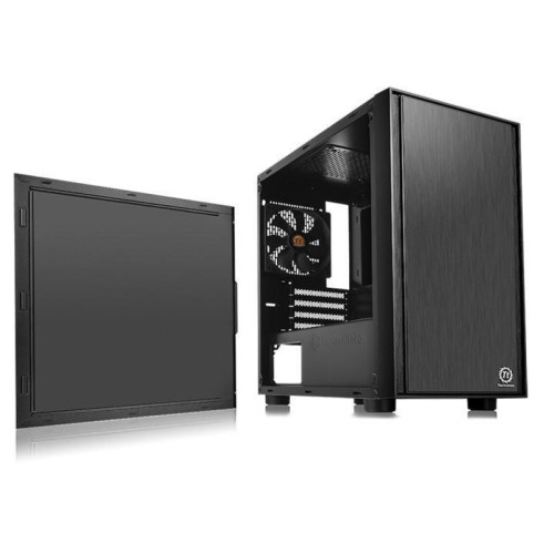 Корпус Thermaltake Versa H17 черный mATX 2xUSB2.0 1xUSB3.0 audio bott PSU [CA-1J1-00S1NN-00]