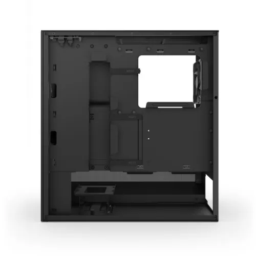 Корпус без блока питания/ Case NZXT H5 Flow (2024), Midi-Tower, TG, 1x120mm, 1xUSB-A 3.2 + 1xUSB-C 3.2, E-ATX, ATX, mATX, mITX Black