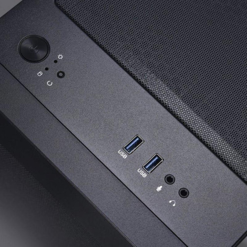 Корпус Lian-Li Lancool 205M Mesh черный mATX 3x120mm 2x140mm 2xUSB3.0 audio bott PSU [G99.OE744MX.10]