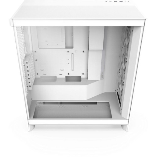 Корпус ПК без блока питания/ Case NZXT H7 Flow, Midi-Tower, TG, 3x120mm, 2xUSB-A 3.2 + 1xUSB-C 3.2, E-ATX, ATX, mATX, mITX White