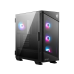 Корпус ПК без блока питания/ Case MSI MPG VELOX 100R, Midi-Tower, TG, 4x120mm ARGB, 2xUSB 3.2, 1xUSB 3.2 Type-C, ATX, mATX, mITX Black