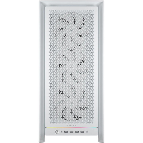 Корпус без блока питания/ Case Corsair Frame 5000D RS High-Airflow, Midi-Tower, TG, 4x140mm, 4xUSB-A 3.2, 1xUSB 3.2 Type-C, E-ATX, ATX, mATX, mITX White