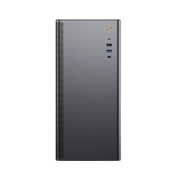 Корпус c блоком питания 450 Ватт/ Case Foxline FL-517 mATX case, black, w/450W PSU 12cm, w/1xUSB2.0 + 1xUSB3.0 + 1xType-C (USB2.0) + HD audio, w/pwr cord, w/o FAN