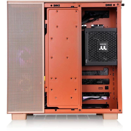 Корпус Thermaltake View 380 XL TG ARGB Gravel Sand коричневый без БП E-ATX 2x120mm 2xUSB3.0 audio bott PSU