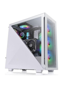 Корпус Thermaltake Divider 300 TG ARGB белый без БП ATX 3x120mm 3x140mm 2xUSB3.0 audio bott PSU