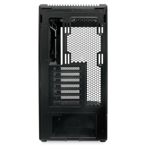 Корпус без блока питания/ Case HSPD F711, Panoramic Full Tower, Black, TG, 0.7 SPCC, no fans ATX, mATX, mITX 190/420/280mm 2x2.5 Корпус без блока питания/ Case HSPD F711, Panoramic Full Tower, Black, TG, 0.7 SPCC, no fans ATX, mATX, mITX 190/420/280mm 2x2.5