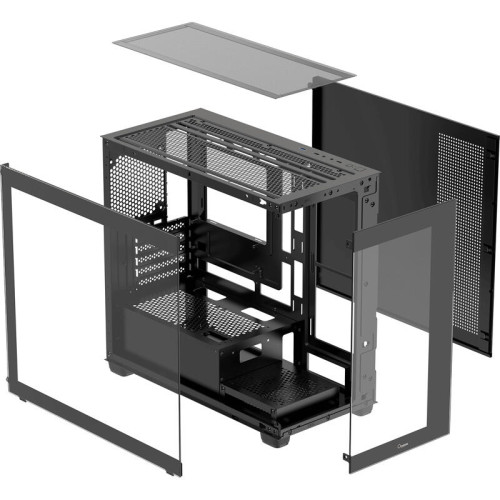 Корпус ПК без блока питания/ Case Ocypus Gamma C52 BK, Mini-Tower, TG, no fans, 1xUSB-A 3.0 + 2xUSB 2.0, mATX, mITX Black Корпус ПК без блока питания/ Case Ocypus Gamma C52 BK, Mini-Tower, TG, no fans, 1xUSB-A 3.0 + 2xUSB 2.0, mATX, mITX Black