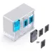 Корпус без блока питания/ Case JONSBO D32 STD, Mini-Tower, TG, no fan, 1xUSB-A 3.0 + 1xUSB-C 3.1, mATX, mITX White