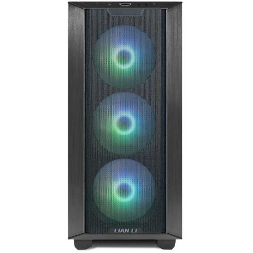 Корпус Lian-Li Lancool III RGB черный ATX 10x120mm 3x140mm 2xUSB3.0 audio bott PSU [G99.LAN3RX.10R]