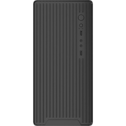 Корпус Accord ACC-M258-02B черный без БП mATX 1x80mm 2xUSB2.0 audio