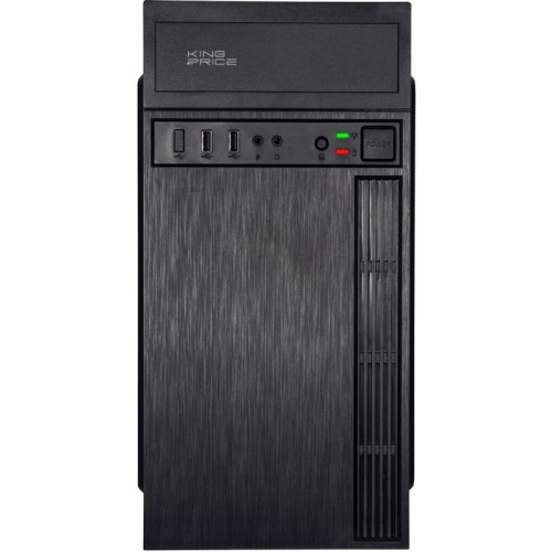 Корпус KingPrice KPCC-MN210 черный mATX 1x80mm 2x120mm 2xUSB2.0 audio [KPCC-MN210]