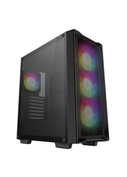 Корпус Deepcool CC560 MESH V2 черный ATX 8x120mm 5x140mm 1xUSB2.0 audio bott PSU [R-CC560-BKAMA4-G-2]