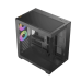 Корпус ПК без блока питания/ Case Ocypus Delta C74 BK ARGB, Midi-Tower, TG, 2x120mm ARGB, 2xUSB-A 3.0 + 1xUSB-C 3.1, ATX, mATX, mITX Black