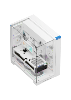 Корпус без блока питания/ Case Thermalright A70, Midi-Tower, TG, no fans, 2xUSB-A 3.0, 1xUSB Type-C, ATX, mATX, mITX White