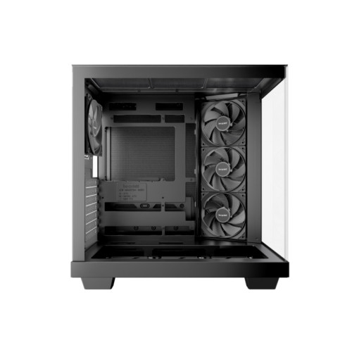 Корпус ПК без блока питания/ Case be quiet! LIGHT BASE 500, Midi-Tower, TG, 4x120mm, 2xUSB-A 3.2, 1xUSB 3.2 Type-C, ATX, mATX, mITX Black
