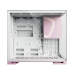 Корпус ПК без блока питания/ Case Geometric Future Model 5, Midi-Tower, TG, no fans, 2xUSB-A 3.0, 1xUSB 3.2 Type-C, E-ATX, ATX, mATX, mITX Pink