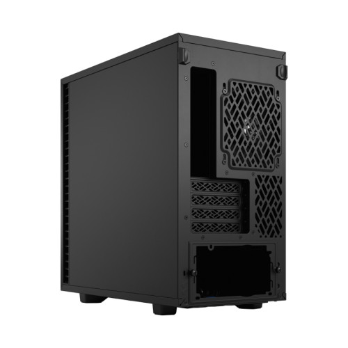 Корпус ПК без блока питания/ Case Fractal Design Define 7 Mini Solid, Mini-Tower, 1x120mm + 1x140mm, 2xUSB-A 2.0 + 2xUSB-A 3.0 + 1xUSB 3.2 Type-C mATX, mITX, mDTX Black