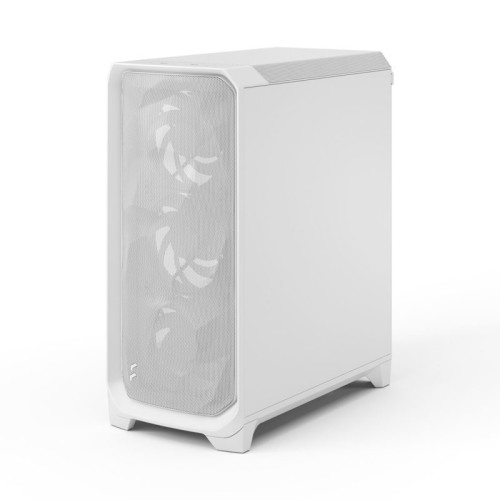Корпус ПК без блока питания/ Case Fractal Design Meshify 3 TG Clear Tint, Midi-Tower, 3x140mm, 2xUSB-A 3.2 + 1xUSB 3.2 Type-C E-ATX, ATX, mATX, mITX, White
