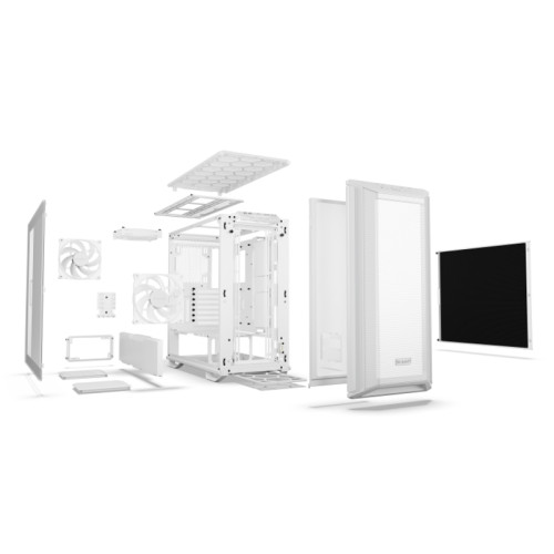 Корпус ПК без блока питания/ Case be quiet! DARK BASE 701, Midi-Tower, TG, 3x140mm, 2xUSB-A 3.2, 1xUSB 3.2 Type-C, E-ATX, ATX, mATX, mITX White Корпус ПК без блока питания/ Case be quiet! DARK BASE 701, Midi-Tower, TG, 3x140mm, 2xUSB-A 3.2, 1xUSB 3.2 Type-C, E-ATX, ATX, mATX, mITX White