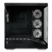 Корпус без блока питания/ Case HSPD F711, Panoramic Full Tower, Black, TG, 0.7 SPCC, 4x120mm ARGB (FN027) ATX, mATX, mITX 190/420/280mm 2x2.5