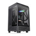 Корпус Thermaltake The Tower 100 черный miniITX 1x120mm 3x140mm 2xUSB3.0 audio bott PSU [CA-1R3-00S1WN-00]