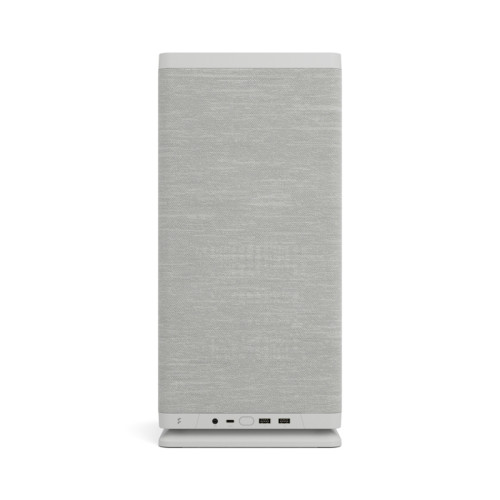 Корпус без блока питания/ Case Fractal Design Mood, Mini-Tower, 1x180mm, 2xUSB-A 3.0 + 1xUSB 3.2 Type-C, SFX PSU Support, mITX Light Gray