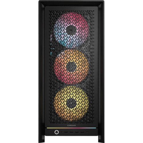 Корпус без блока питания/ Case Corsair Frame 5000D RS ARGB High-Airflow, Midi-Tower, TG, 4x140mm ARGB, 4xUSB-A 3.2, 1xUSB 3.2 Type-C, E-ATX, ATX, mATX, mITX Black