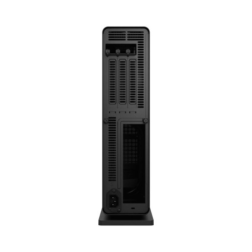 Корпус без блока питания/ Case Fractal Design Ridge, 2x140mm, 2xUSB-A 3.2 + 1xUSB 3.2 Type-C, SFX PSU Support, mITX Black