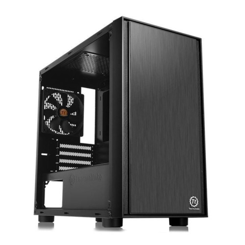 Корпус Thermaltake Versa H17 черный mATX 2xUSB2.0 1xUSB3.0 audio bott PSU [CA-1J1-00S1NN-00]