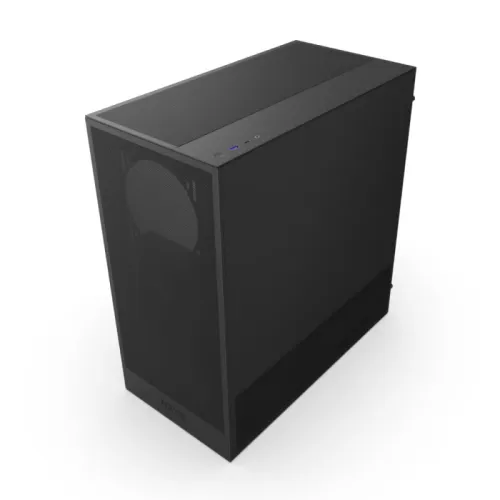 Корпус без блока питания/ Case NZXT H5 Flow (2024), Midi-Tower, TG, 1x120mm, 1xUSB-A 3.2 + 1xUSB-C 3.2, E-ATX, ATX, mATX, mITX Black