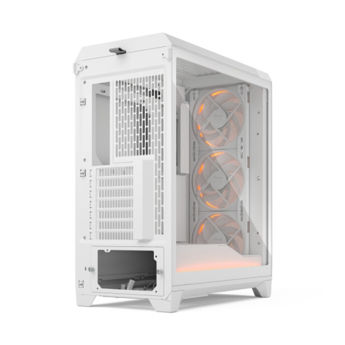 Корпус ПК без блока питания/ Case Fractal Design Meshify 3 Ambience Pro RGB TG Light Tint, Full-Tower, 3x140mm ARGB, 2xUSB-A 3.2 + 1xUSB 3.2 Type-C, E-ATX, ATX, mATX, mITX, White