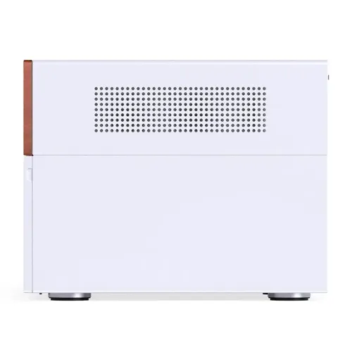 Корпус без блока питания/ Case JONSBO N4, Mini-Tower, 1x120mm, 1xUSB-A 3.0 + 1xUSB-C 3.2, SFX PSU Support, mATX, mITX White
