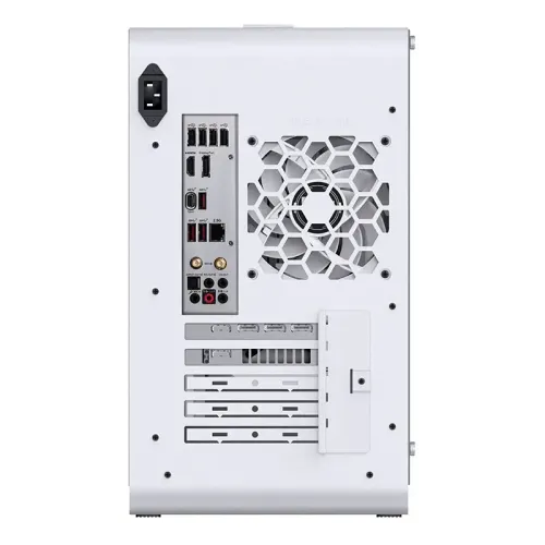 Корпус без блока питания/ Case JONSBO U4 Mini, Mini-Tower, TG, no fan, 1xUSB-A 3.0 + 1xUSB-C 3.2, mATX, mITX White