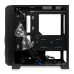 Корпус без блока питания/ Case HSPD M340, Mesh Mid Tower, Black, TG, 0.5 SPCC, no fans, mATX, mITX, 165/350/200mm, 2x2.5