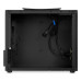 Корпус без блока питания/ Case HSPD M210, Mesh Mid Tower, Black, 0.7 SPCC, 1x90mm mATX, mITX 140/280/150mm 1x2.5