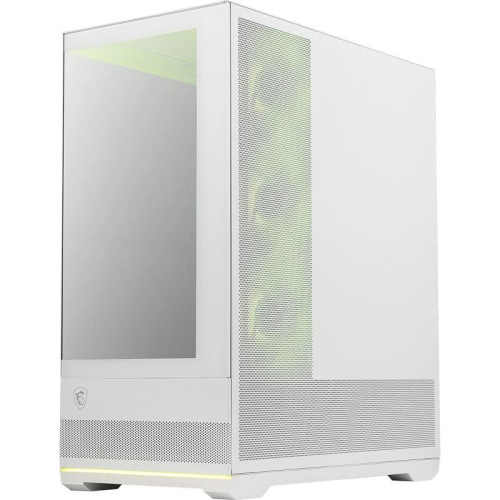 Корпус MSI MAG Pano 110R PZ белый без БП ATX 6x120mm 4x140mm 2xUSB3.0 audio AirDuct bott PSU