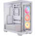 Корпус без блока питания/ Case Corsair 3500X LX-R RGB iCUE LINK, Midi-Tower, TG, 3x120mm ARGB, 2xUSB-A 3.2, 1xUSB 3.2 Type-C, E-ATX, ATX, mATX, mITX White