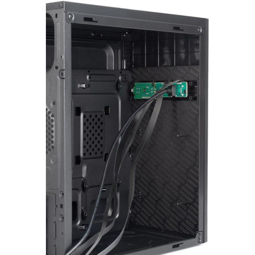 Корпус Digma DCC-MN303 черный mATX 1x80mm 2x120mm 1xUSB2.0 1xUSB3.0 audio [DCC-MN303]