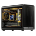 Корпус без блока питания/ Case JONSBO D33, Mini-Tower, TG, no fan, 2xUSB-A 3.0 + 1xUSB-C 3.2, mATX, mITX Black