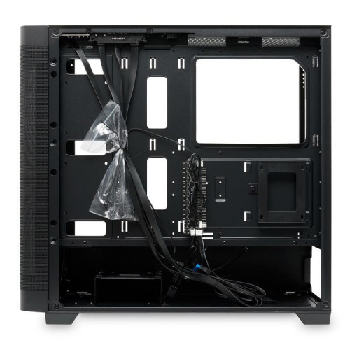 Корпус без блока питания/ Case HSPD M740, Mesh Mid Tower, Black, TG, 0.6 SPCC, no fans, E-ATX, ATX, mATX, mITX, 170/400/200mm, 4x2.5 Корпус без блока питания/ Case HSPD M740, Mesh Mid Tower, Black, TG, 0.6 SPCC, no fans, E-ATX, ATX, mATX, mITX, 170/400/200mm, 4x2.5